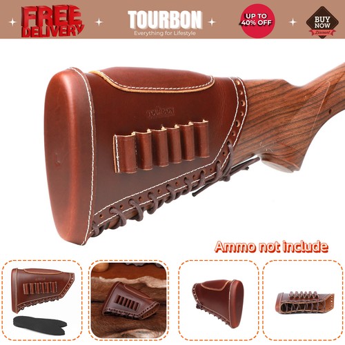 Shooting leather rifle - leather,