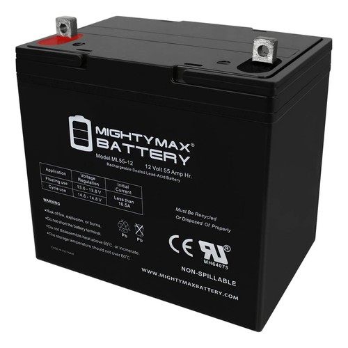 Mighty max 12v - 12v, 55ah