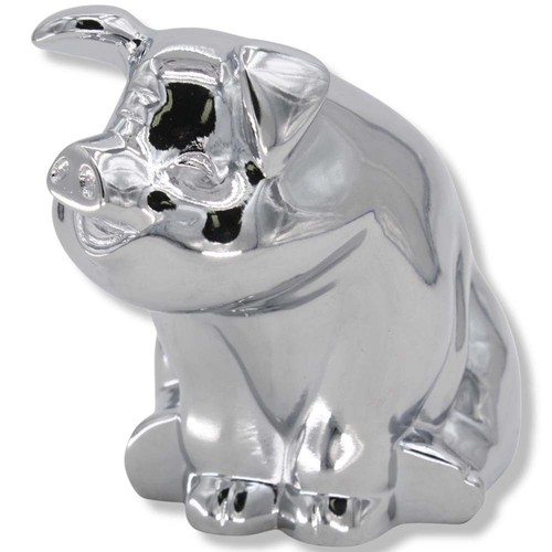 Hood ornament pig chrome - ornament,