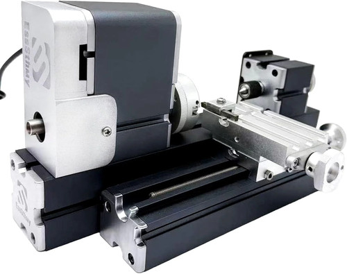 Mini metal lathe machine 36w - metal,