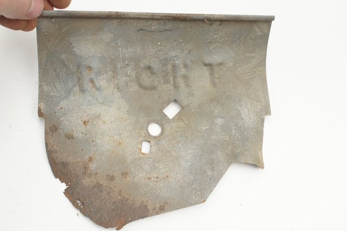 Right seed plate baffle shield - plate,