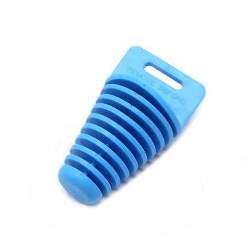 Motorcycle rubber plug exhaust - plug,