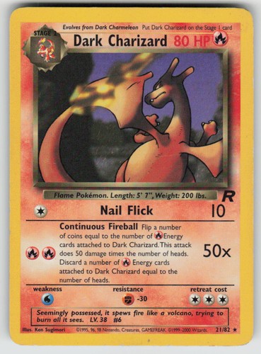Dark charizard unlimited 82 - dark,