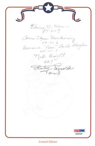 Wwii wasp multi signed - wwii,