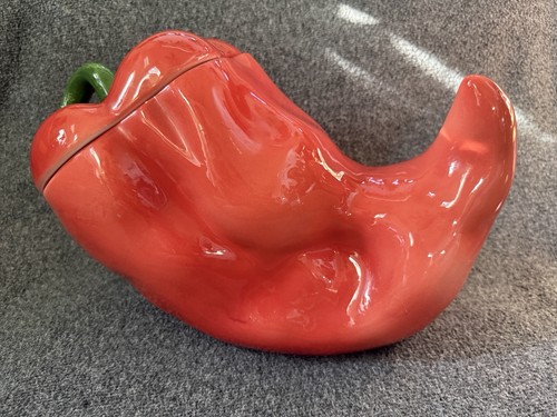 Clay art red ceramic - art, chili