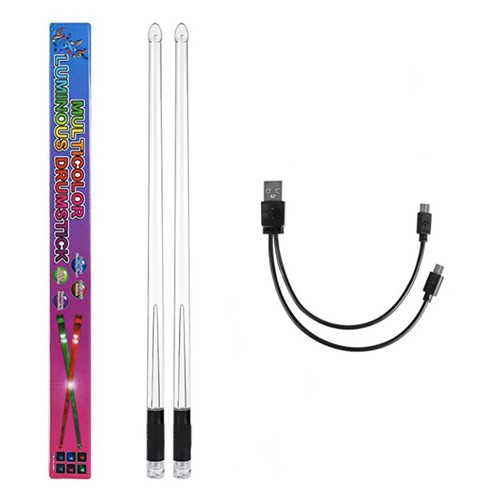 Led light emitting drumsticks - emitting,