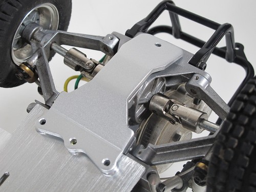 Rear aluminum skid chassis - rear,