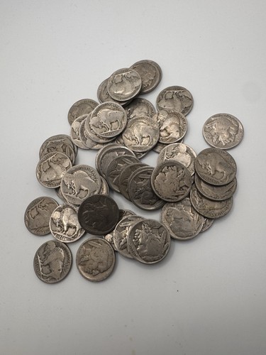 Buffalo nickel 5c - 5c, lot