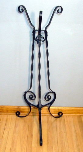 Vintage black wrought - vintage, iron