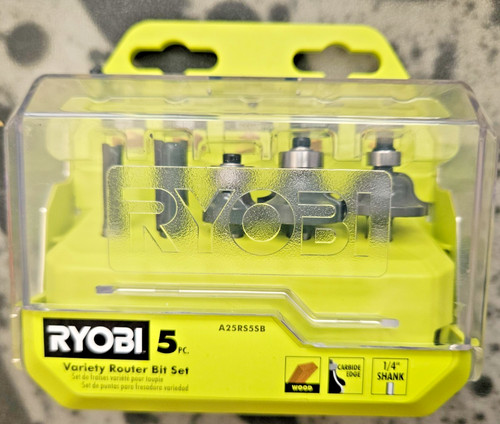 Ryobi variety router bit set - ryobi,