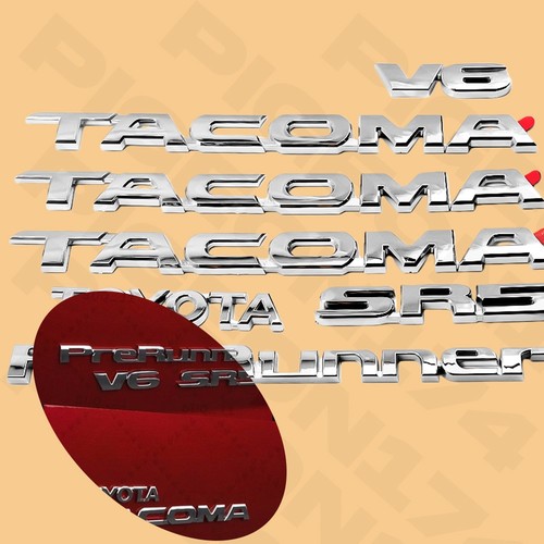 Door rear emblem for - emblem, tacoma