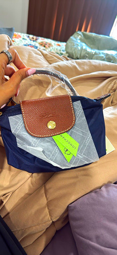 Longchamp navy small top - longchamp,