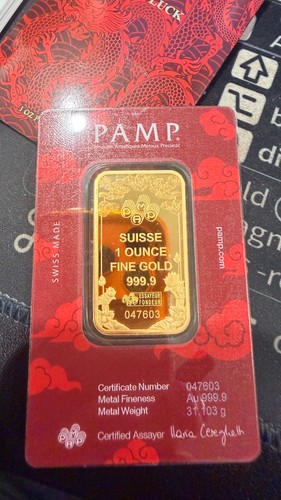 Pamp suisse gold - 1, oz