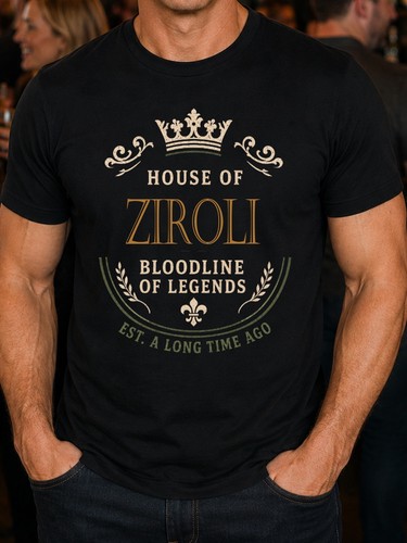 Ziroli family name men - family,
