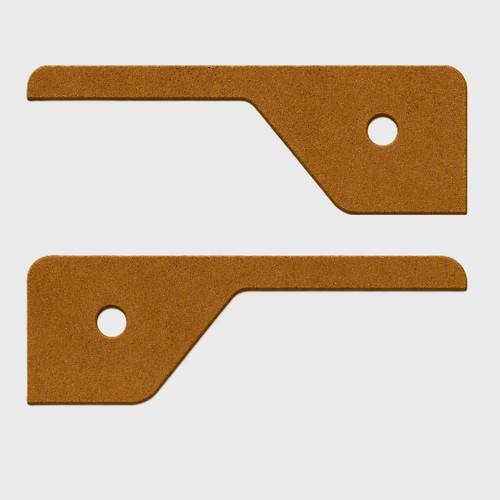 Pair interior door panel - of,