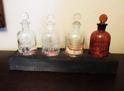 Set antique vintage glass - set, of