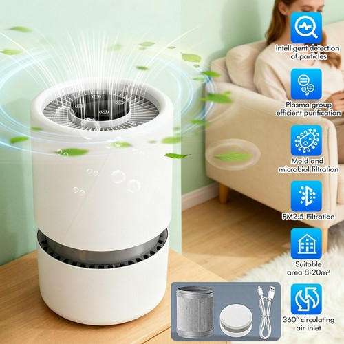 Home hepa air purifier large - home,