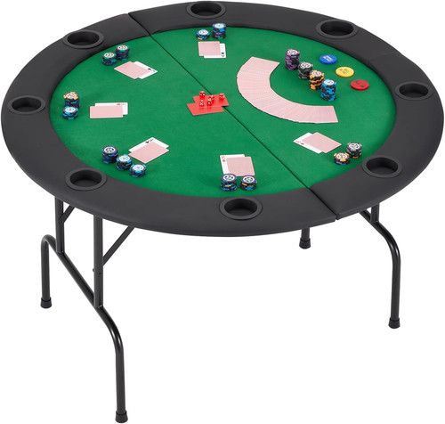 Round poker table players - round, table,