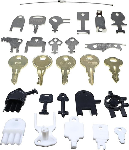 26pcs dispenser key set - key,