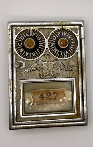Antique post office box - u.s.,