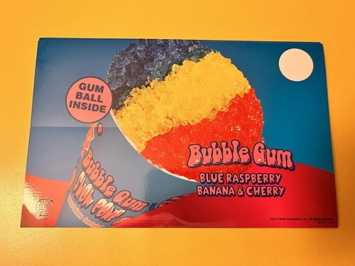 Classic bubblegum snow cone - bubblegum,