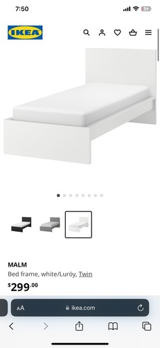 Bed frame ikea twin mattress - frame,
