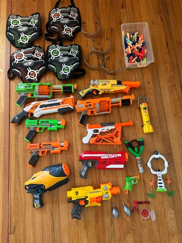 Nerf gun lot blasters - nerf, -blasters