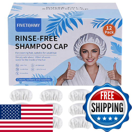 Shampoo cap pack no rinse - cap, 12