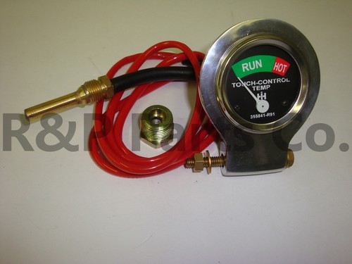 Hydraulic temperature gauge