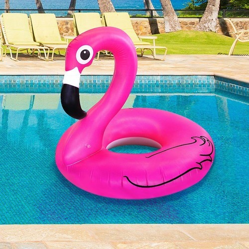 Giant pink flamingo pool - giant,