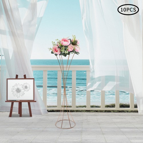 10pcs set metal wedding flower - 10pcs,