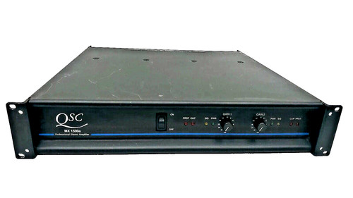 Qsc mx1500a stereo - qsc, audio