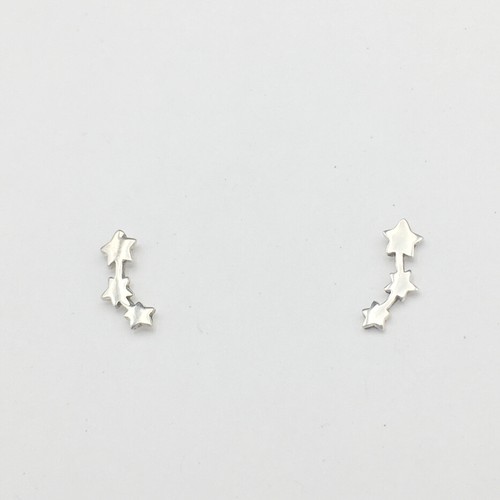Sterling silver small falling - silver,