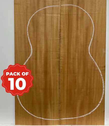 Lot genuine mahogany - 10,,