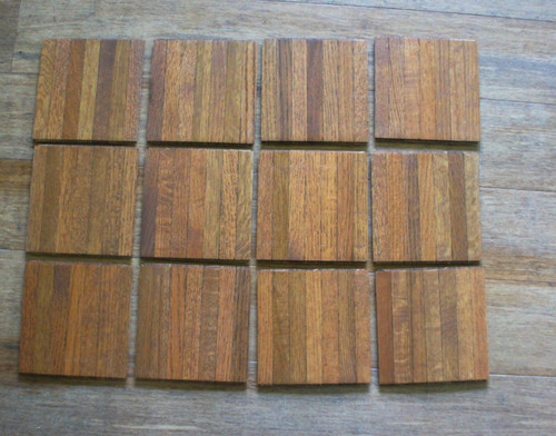 Parquet flooring 16 - flooring, 6"x6"x5/16"