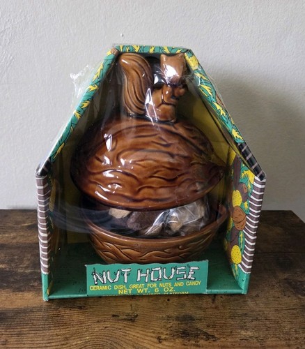 Vintage ceramic squirrel - vintage,