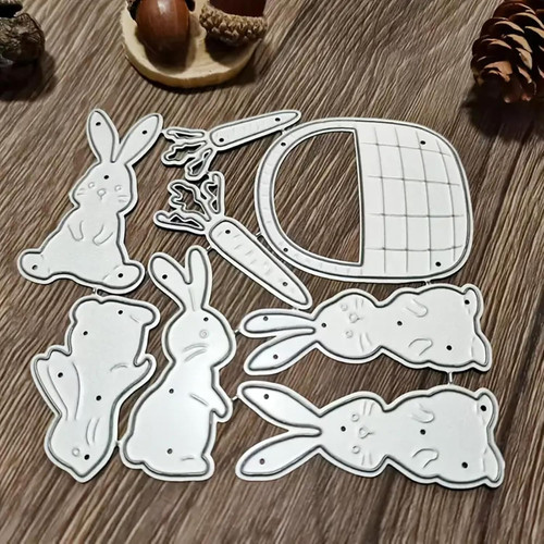 Easter bunny metal - easter, die