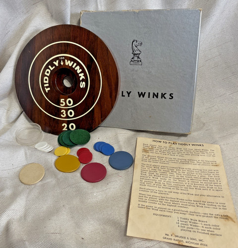 Vintage tiddly winks drueke - vintage,