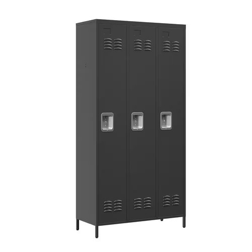 Door h metal lockers - 3-door,