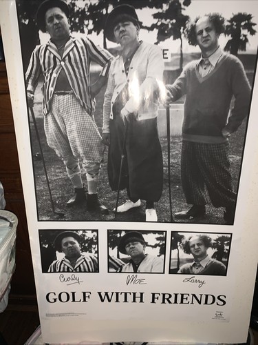 The three stooges golf with - stooges,