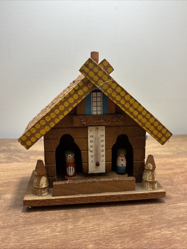 Vintage wooden weather - vintage,