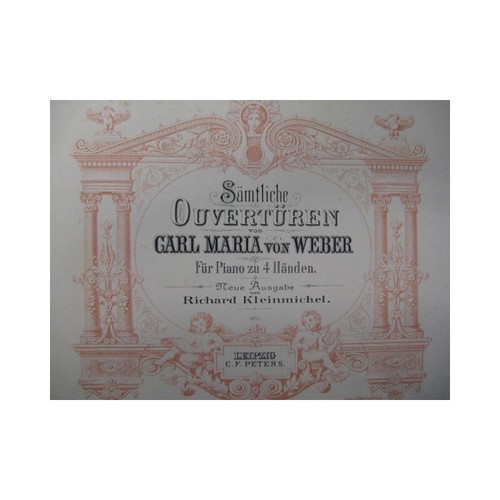 Weber carl maria - carl, piano