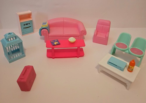 Barbie doll furniture lot - doll,