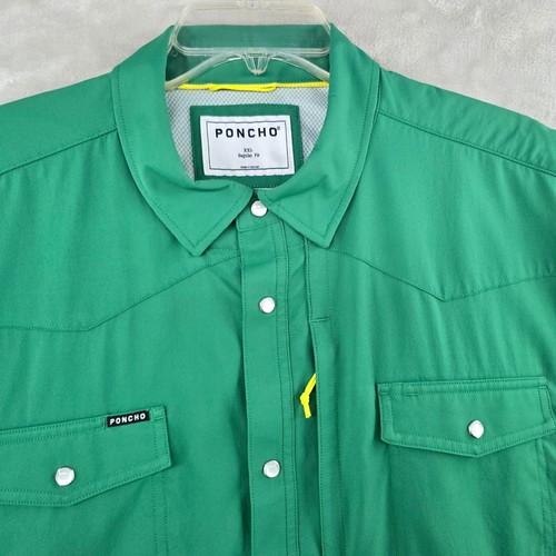Poncho western shirt mens xxl - poncho,