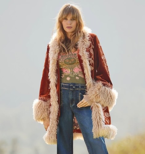 Joe browns afghan coat - browns,