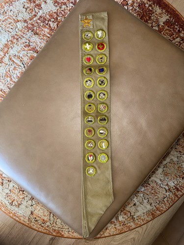 Vintage boy scouts merit badge - scouts,