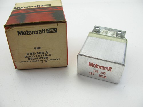 Motorcraft gre 388 voltage - gre-388-a,