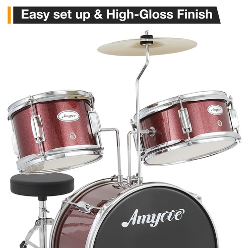 Piece kids drum set - 3-piece,