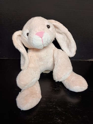 Pink floppy plush bunny - plush, rabbit