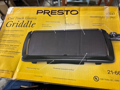 Presto cool touch electric - touch,